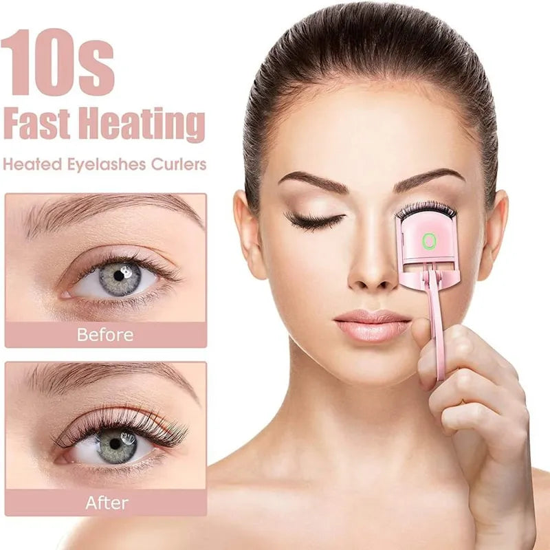 Heated Eyelash Curler Portable Electric Chill Goodies